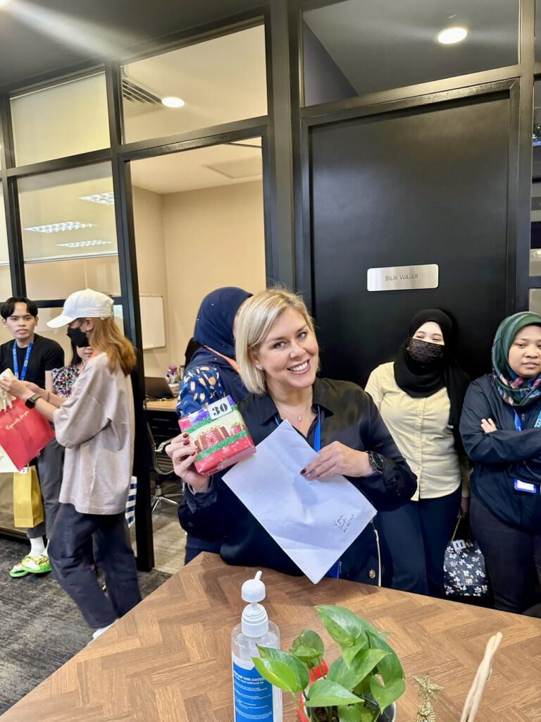 OCS Malaysia Sparks Festive Joy with Heartwarming Employee Gift Exchange